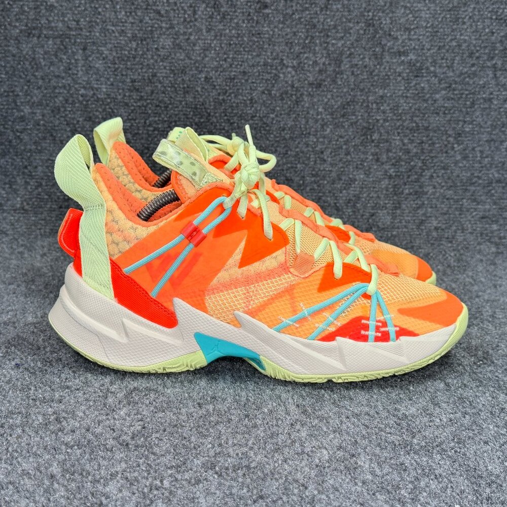 Jordan‎ Why Not Zer0.3 SE Basketball Shoes Men's Size 8.5 Atomic Orange Athletic